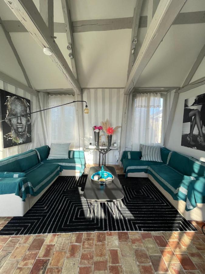 Le Loft Du Homard Bleu - Entre Ciel Et Mer - Free Parking 500M Honfleur Luaran gambar